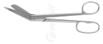 RU 2652-21 / Scissor Lister, Bl/Bl, Angular 21 cm, 8,25", Lrg. Rings