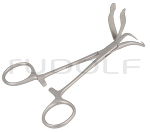 RU 3602-13 / Towel Fcps with Clip 13 cm, 5"