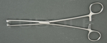 RU 7190-10 / Tenáculo Uterino Museux, Recto, 10 mm, 24 cm