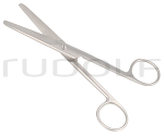 RU 1001-15 / Scissors, Bl/Bl, Str., Fig. 1 15,5 cm, 6"