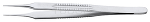 RU 4075-08 / Micro Forceps Lazar, Flat Handle, Straight, 15 cm - 6", 0,8 mm