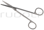 RU 1311-14S / Scissors Metzenb. Supreme, Bl/Bl, Cvd. 14,5 cm, 5,75"