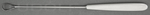 RU 7300-05 / Uterus-Kürette Sims, Biegsam, Scharf, 28,0 cm, Fig. 5,13,5 mm