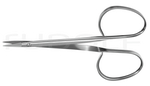 RU 2478-02 / Eye Scissors, Sh/Sh, Str., Short Blades 9,5 cm, 3,75"