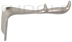 RU 7085-02 / Specolo Vaginale Doyen, Fig. 2, 85x60mm
 Semi-Concavo, 24cm
