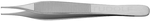 RU 4130-12 / Pinzette Micro Adson, Chirurgisch, Gerade, 1x2 Zähne, 12 cm