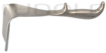 RU 7082-02 / Specolo Vaginale Doyen, Fig. 2, 85x60mm
 Leggermente Concavo, 24cm

