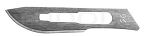 RU 4851-20 / Skalpellklingen Fig. 20,Pack/100 für Griffe RU 4850-04,-08,-09,-41