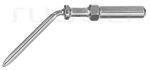 RU 0470-02 / Électrode Lancette, Angulée, 4 mm Umax 4 KVP, 1,6 x 19 mm