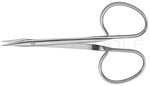 RU 2476-03 / Delicate Scissors, Sharp/Sharp, Curved Up, Ribbon Type, 9.5 cm - 3 3/4"