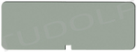 CS950-051 / Placa Metálica Plateada Sin Inscripción Para Contenedores