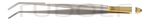 RU 4082-27 / Pince À Dissection Cushing, Angulée, TC 18 cm