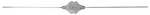 RU 9651-02 / Sonda P Vie Lacrimali Bowman, Cilindriaca Fig. 00/0,Acciao Inossidabile, 13cm
