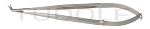 RU 1773-60R / Ciseaux Vasculaires, Pointu/Pointu, 60° Manche Rond, Streamline 18 cm
