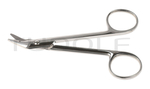 RU 2600-12HP / Wire Cutting Scissors, Cvd., Serr., High P. 12,5 cm - 5"
